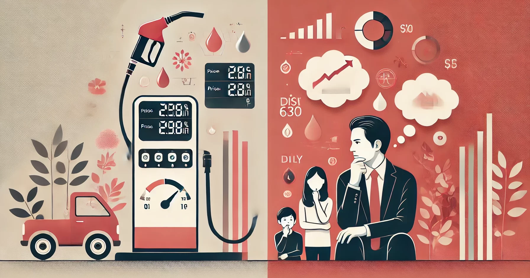 ガソリンと家計